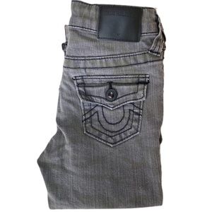 True Religion Grey Geno Boys Jeans